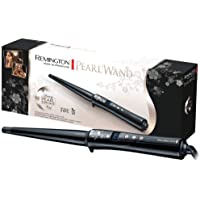 Los mejores  - Remington Conique Pearl CI95 - Rizador de pelo- Cerámica con Perla- Punta Fría- Digital- Negro